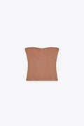 POLYAMIDE BANDEAU TOP (Zara)
