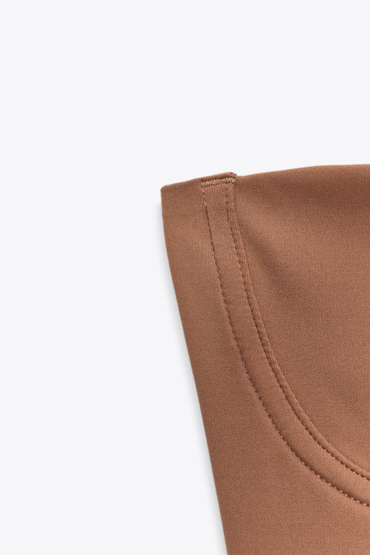 POLYAMIDE BANDEAU TOP (Zara)