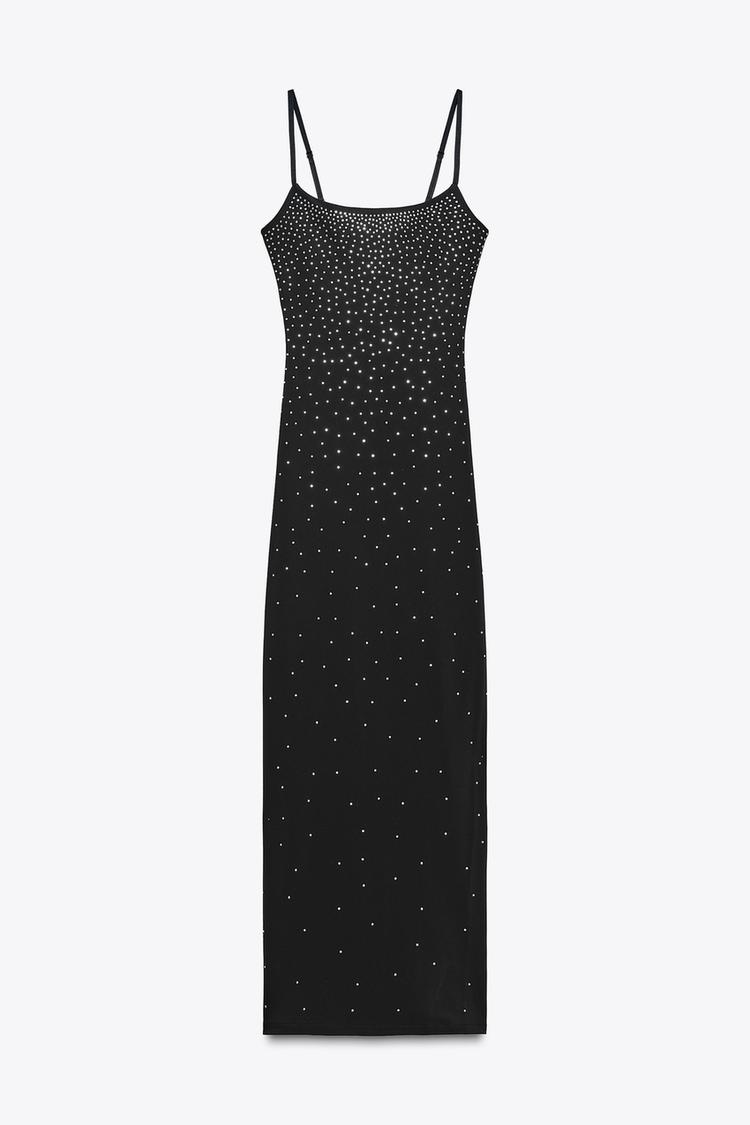 STRASS POLYAMIDE DRESS (Zara)