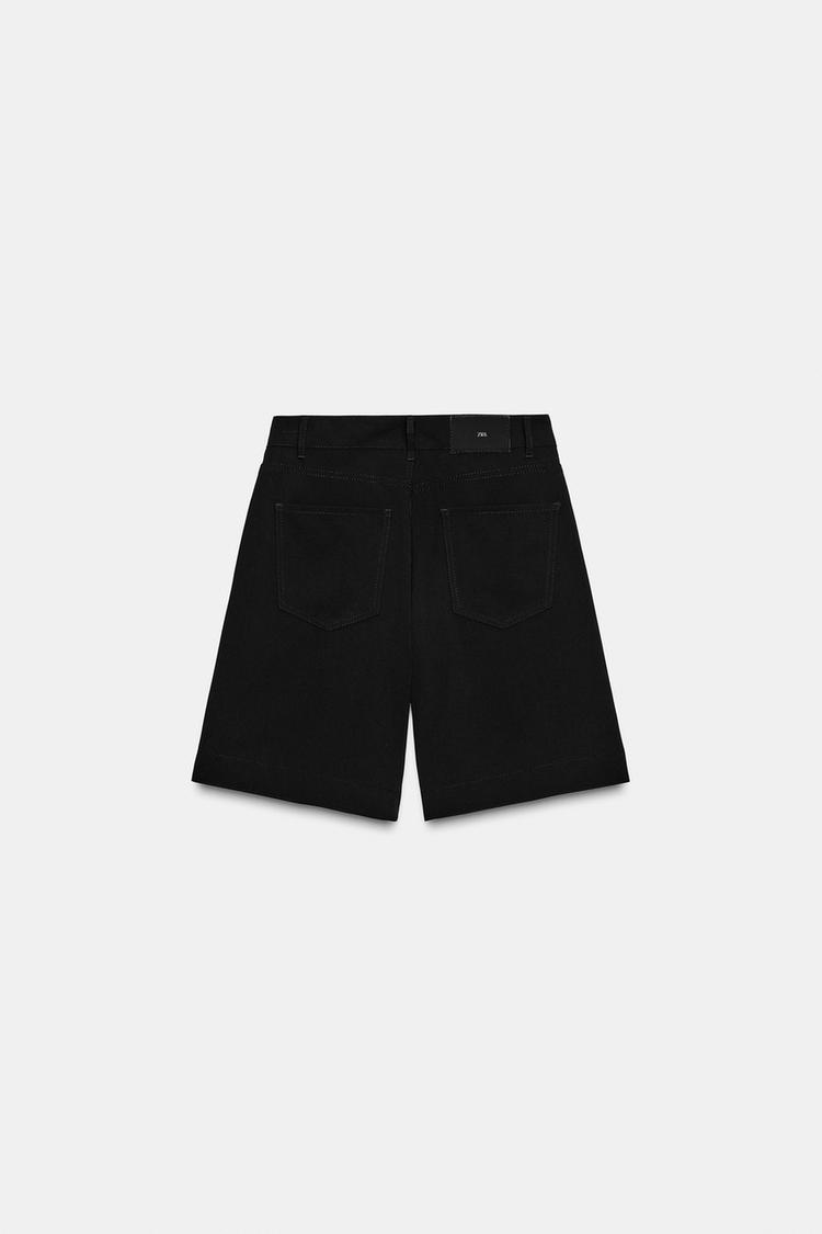 FLARED LONG SHORTS (Zara)