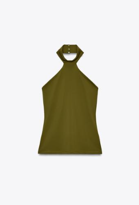 POLYAMIDE HALTER TOP (Zara)